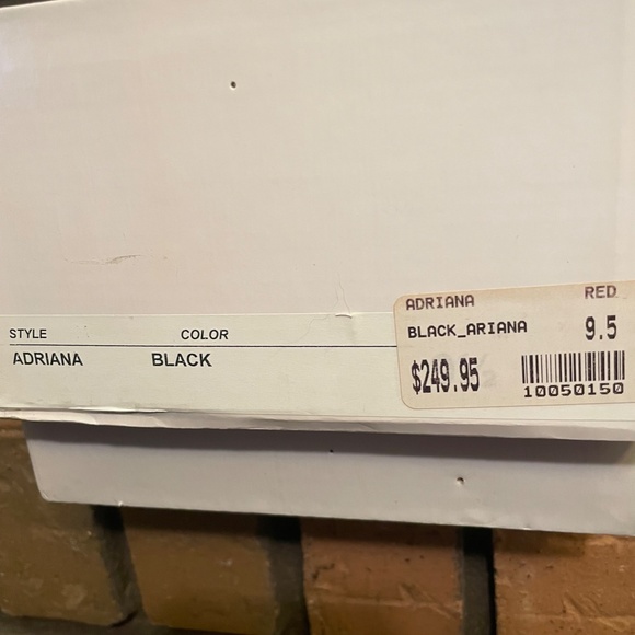 Ramon Tenza* Black Satin* and Leather *flower embellished *cone heel *size 9.5 - Picture 6 of 6